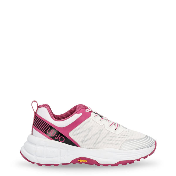 Liu Jo Damen Sneakers | Weiß-Pink | BA2035TX215 | Trend Sneaker 2023 - La Ballerina