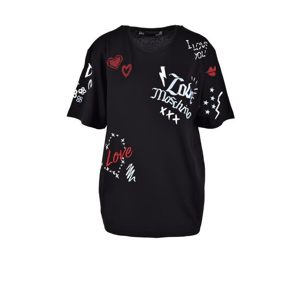 Love Moschino T-Shirt Damen | Rundhalsausschnitt | 100% Cotton - La Ballerina
